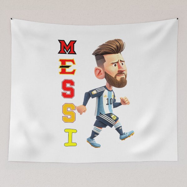 Item preview, messi player soccer designed and sold by funterchabak.