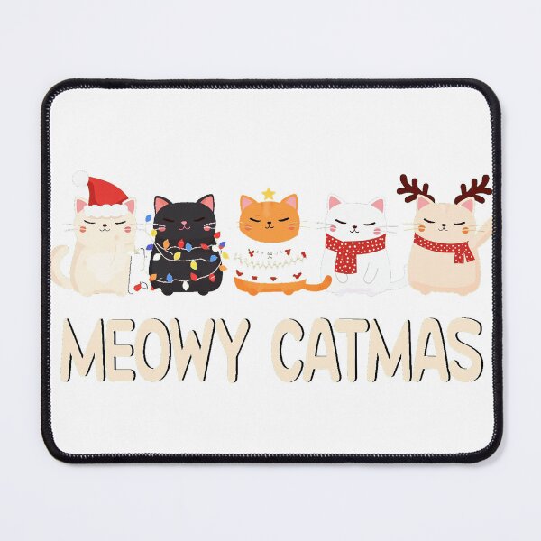 Item preview, Meowy Catmas Cute Christmas Cats designed and sold by lht6474.