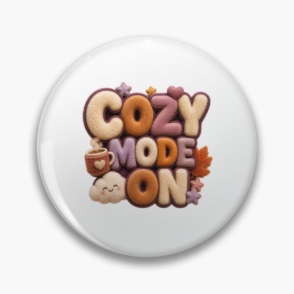 Item preview, Cozy Mode On Plush Fall Sticker | Cute Autumn Typography | Cozy Season Kawaii Design | Fall Lover Gift designed and sold by DonnaByPT.