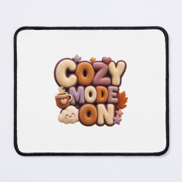 Item preview, Cozy Mode On Plush Fall Sticker | Cute Autumn Typography | Cozy Season Kawaii Design | Fall Lover Gift designed and sold by DonnaByPT.