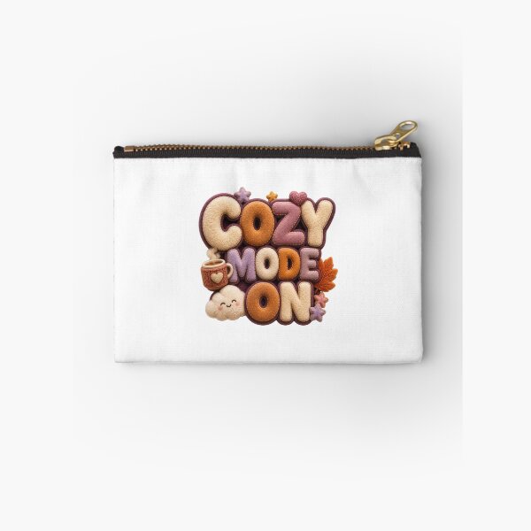 Item preview, Cozy Mode On Plush Fall Sticker | Cute Autumn Typography | Cozy Season Kawaii Design | Fall Lover Gift designed and sold by DonnaByPT.