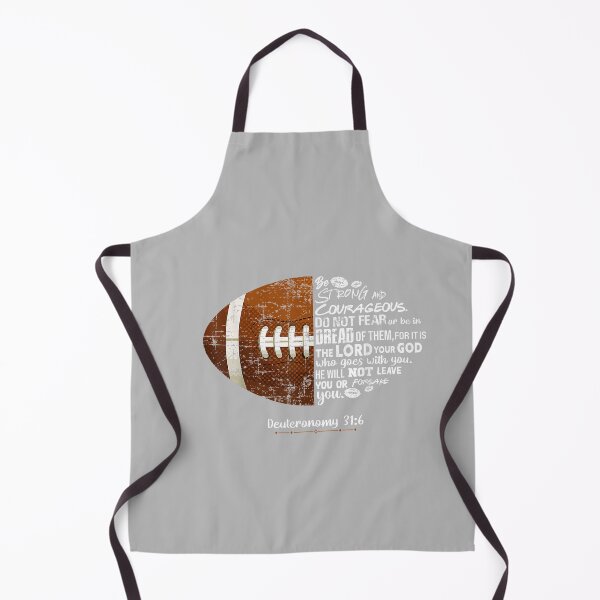 Item preview, Christian Football Deuteronomy 31 6 Bible Football Christian designed and sold by mjohnson9.