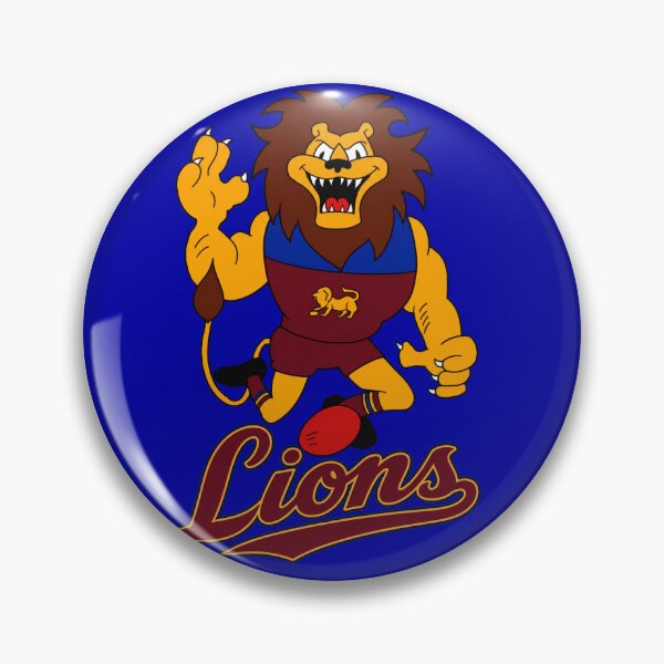 Item preview, Brisbane Lions AFL Mascot Drawing designed and sold by Luke Foran Sports Art.