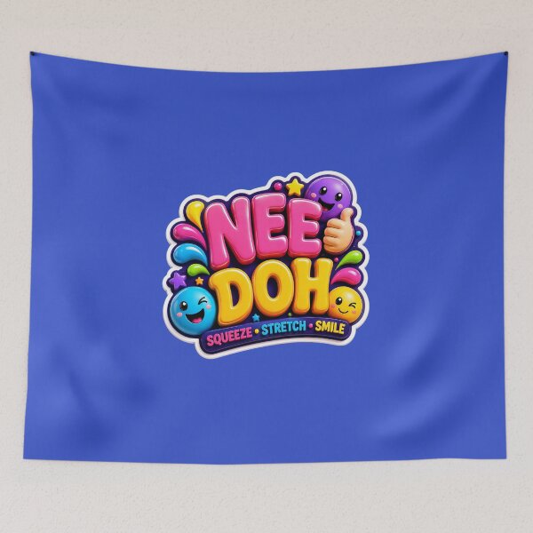 Item preview, Needoh Squishy Cute Sticker | Kawaii Stress Relief Toy Design designed and sold by Bhaskar Digital Art.
