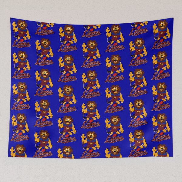 Item preview, Brisbane Lions AFL Mascot Drawing designed and sold by Luke Foran Sports Art.