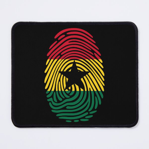 Item preview, Ghana Flag Fingerprint Identity | Ghanaian DNA Heritage Graphic designed and sold by NTGUILTY.