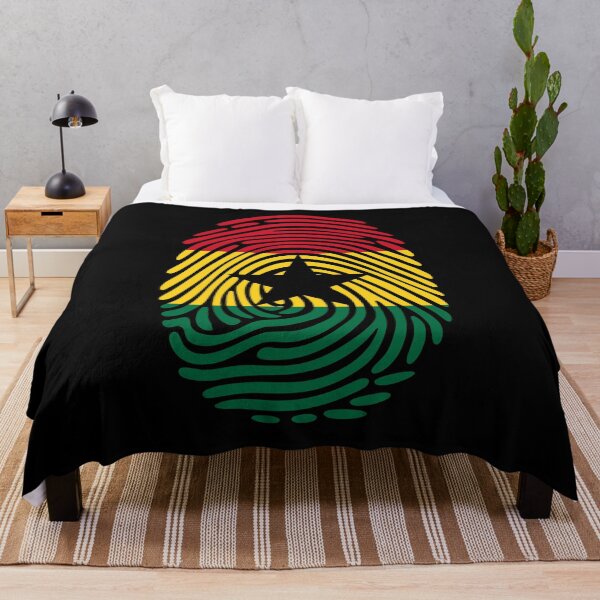 Item preview, Ghana Flag Fingerprint Identity | Ghanaian DNA Heritage Graphic designed and sold by NTGUILTY.