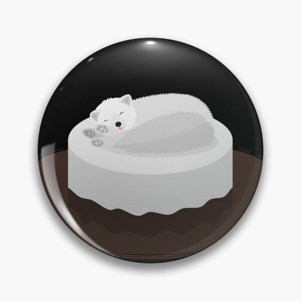 Item preview, Arctic Fox on a Marshmallow designed and sold by WebCanids.