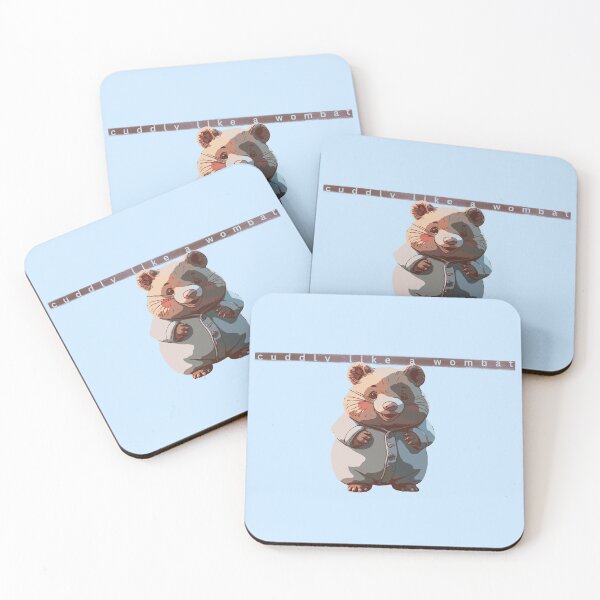 Item preview, Cuddly Like a Wombat designed and sold by pUNKnown.