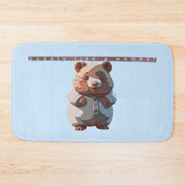 Item preview, Cuddly Like a Wombat designed and sold by pUNKnown.