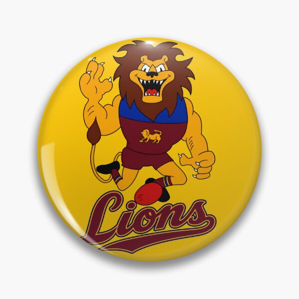Item preview, Brisbane Lions AFL Mascot Drawing designed and sold by Luke Foran Sports Art.