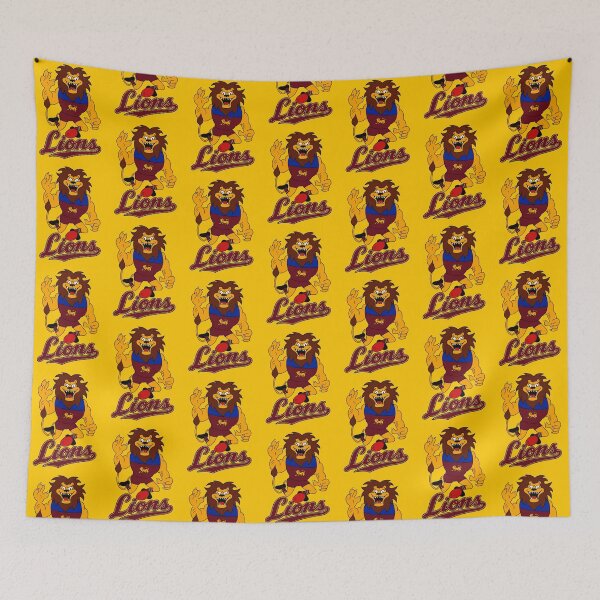Item preview, Brisbane Lions AFL Mascot Drawing designed and sold by Luke Foran Sports Art.