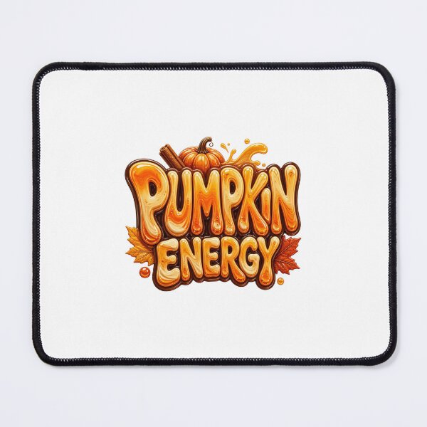 Item preview, Pumpkin Energy Fall Sticker | Glossy Liquid Pumpkin Typography | Cute Autumn Design | Pumpkin Season Gift designed and sold by DonnaByPT.
