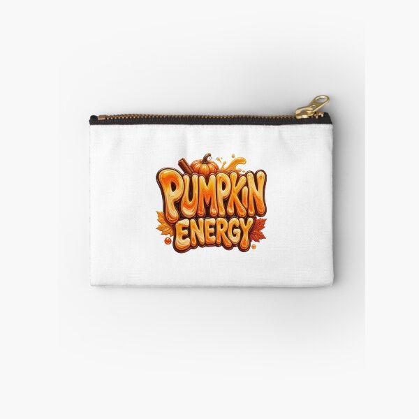 Item preview, Pumpkin Energy Fall Sticker | Glossy Liquid Pumpkin Typography | Cute Autumn Design | Pumpkin Season Gift designed and sold by DonnaByPT.