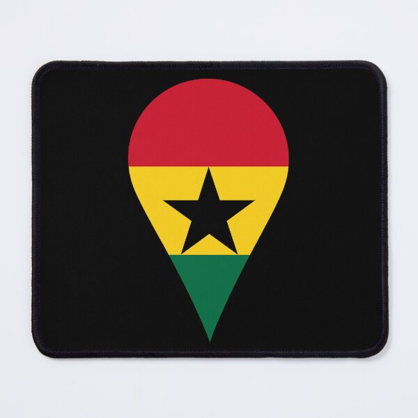Item preview, Ghana Flag Location Pin Map Marker | Ghanaian Destination GPS Icon designed and sold by NTGUILTY.
