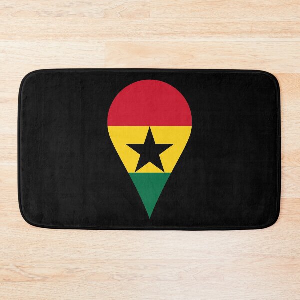 Item preview, Ghana Flag Location Pin Map Marker | Ghanaian Destination GPS Icon designed and sold by NTGUILTY.