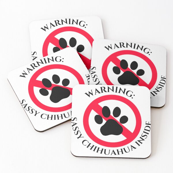 Item preview, Warning Sassy Chihuahua Inside designed and sold by ChiTude.