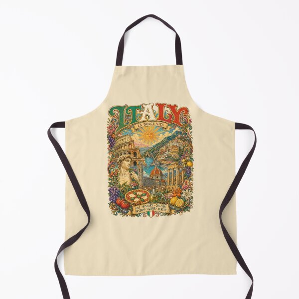 Item preview, Italy La Dolce Vita Classic Vintage Travel Poster designed and sold by Skyrocketz.