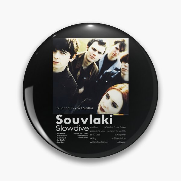 Item preview, Slowdive Souvlaki Alternative Shoegaze Band Tracklist designed and sold by IdaMoen.