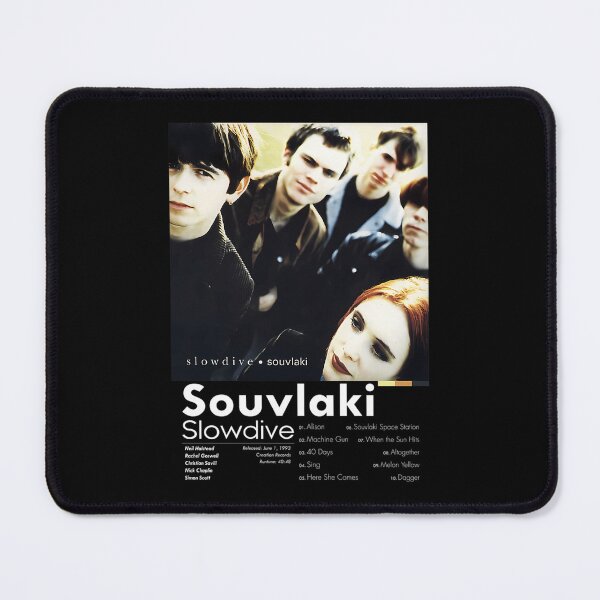 Item preview, Slowdive Souvlaki Alternative Shoegaze Band Tracklist designed and sold by IdaMoen.