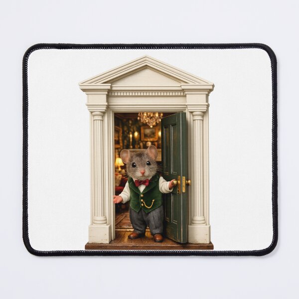 Item preview, Victorian Mouse Door Sticker | Secret Miniature Home designed and sold by GSizzle1.