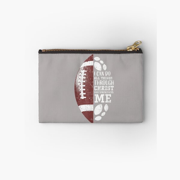 Item preview, Christian Football Philippians 4 13 Religious Verse Faith designed and sold by mjohnson9.
