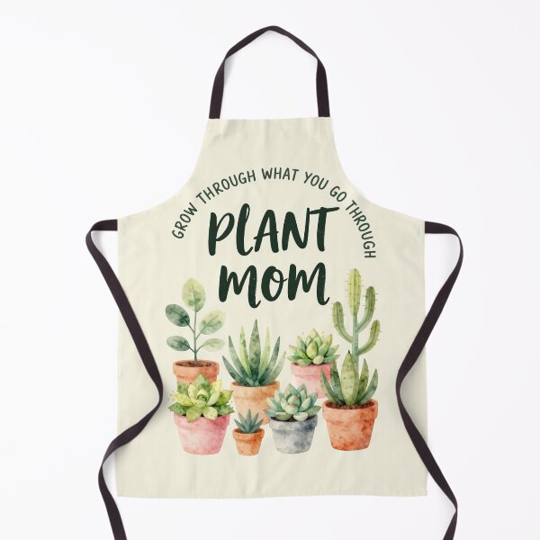 Item preview, Grow Through What You Go Through Plant Mom Watercolor Succulent T-Shirt designed and sold by FestivityFinds.
