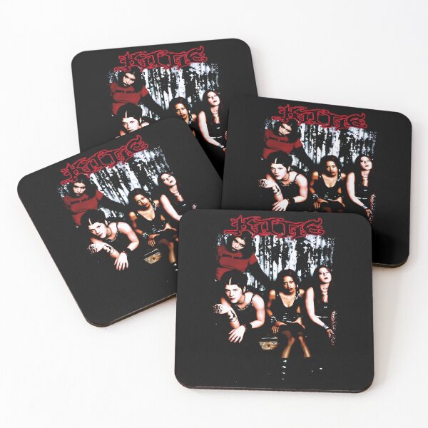 Item preview, Kittie Metal Band Alternative Music Portrait designed and sold by IdaMoen.