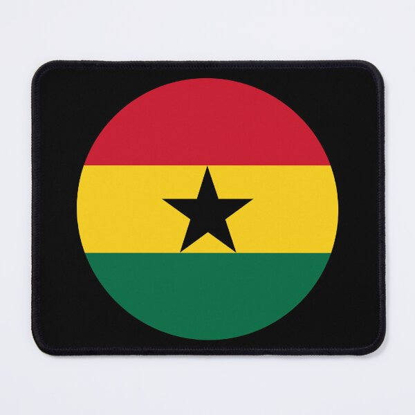 Item preview, Round Ghana Flag Icon | Circular Ghanaian Flag Button Element designed and sold by NTGUILTY.