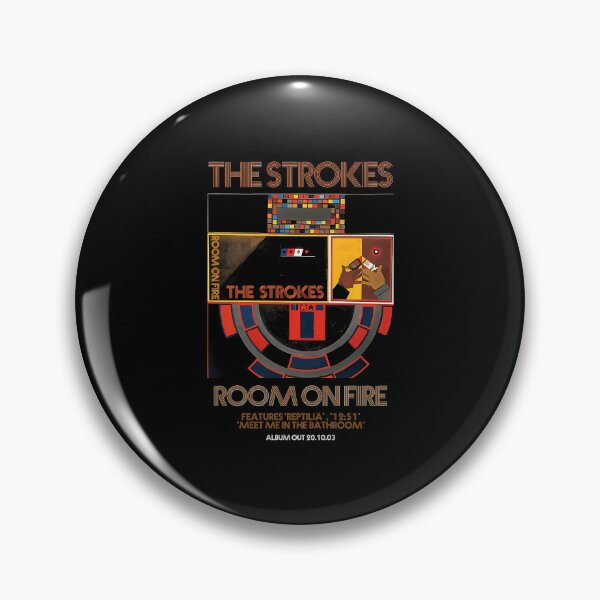 Item preview, The Strokes Room On Fire Tracklist Alternative Rock designed and sold by IdaMoen.
