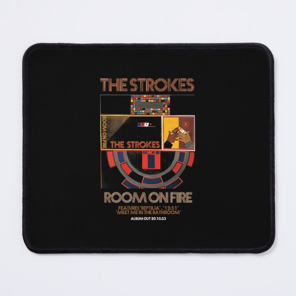 Item preview, The Strokes Room On Fire Tracklist Alternative Rock designed and sold by IdaMoen.