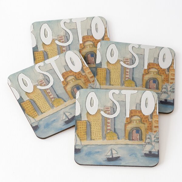 Item preview, Welcome to Boston postcard designed and sold by designintervention.