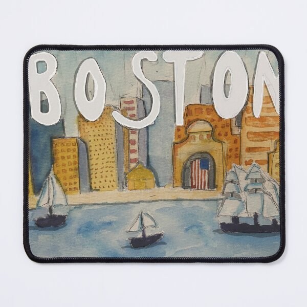 Item preview, Welcome to Boston postcard designed and sold by designintervention.