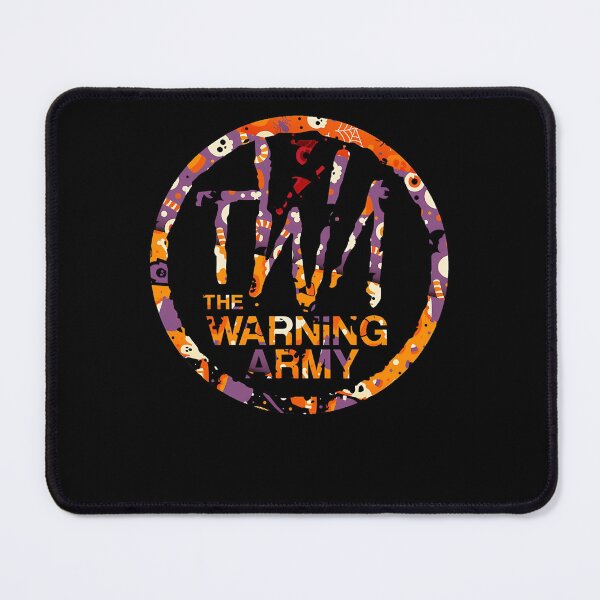 Item preview, The Warning Army Halloween Spooky Theme Crest Poster designed and sold by AlfonDouglas.