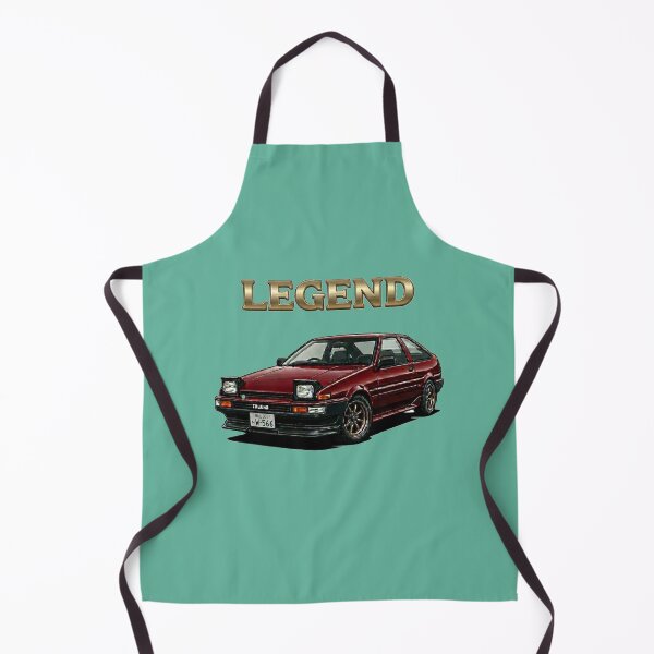 Item preview, AE86 Trueno Drift Car JDM Legend Illustration designed and sold by Northern Glow Art.