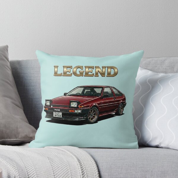 Item preview, AE86 Trueno Drift Car JDM Legend Illustration designed and sold by Northern Glow Art.