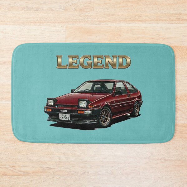 Item preview, AE86 Trueno Drift Car JDM Legend Illustration designed and sold by Northern Glow Art.