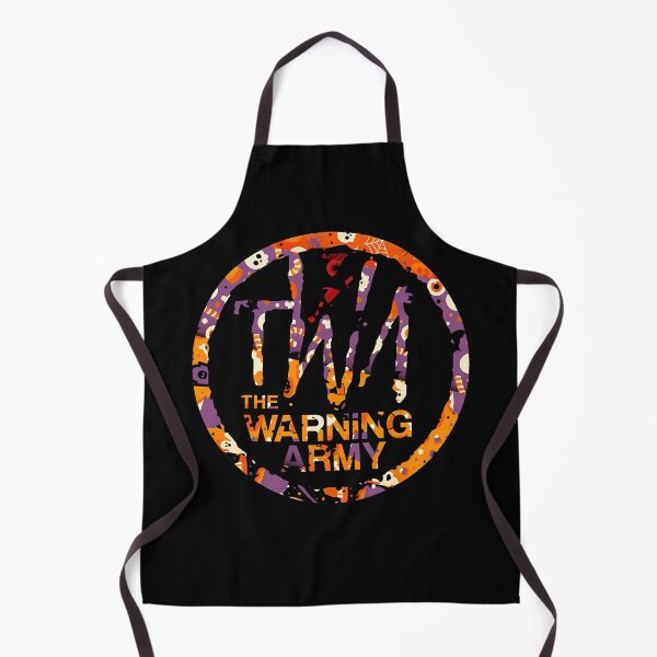 Item preview, The Warning Army Halloween Spooky Theme Crest Poster designed and sold by AlfonDouglas.