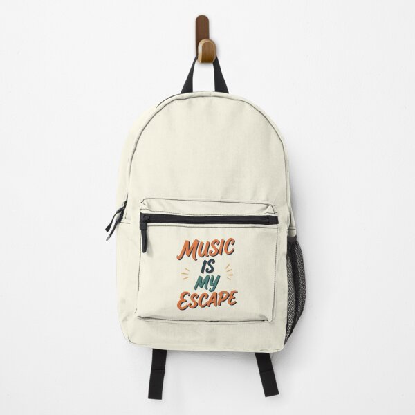 Item preview, Music Is My Escape Retro Vintage Typography Music Lover T-Shirt designed and sold by FestivityFinds.