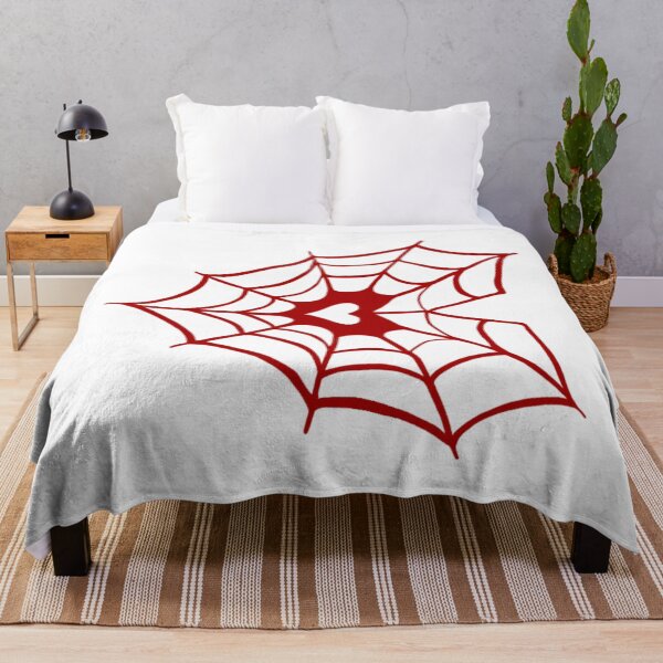 Item preview, hand drawn spiderweb heart designed and sold by miss madison creates.