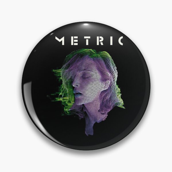 Item preview, Metric Indie Electronic Band Wireframe Portrait  designed and sold by IdaMoen.