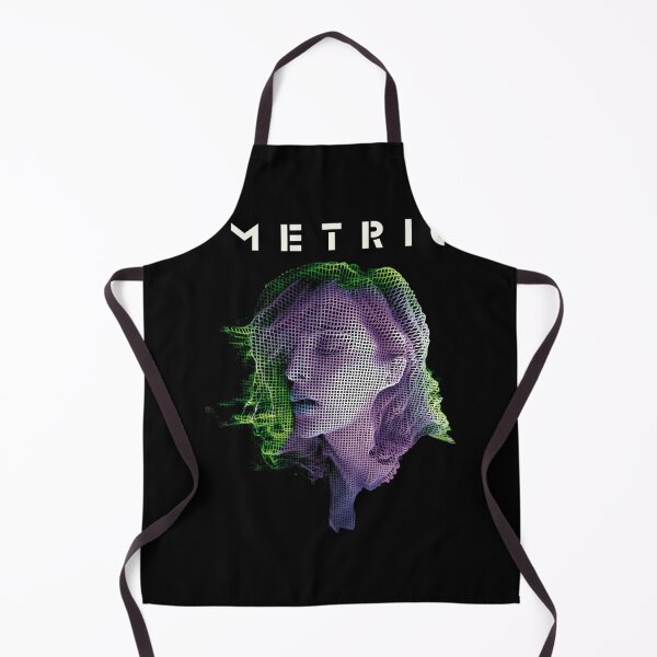 Item preview, Metric Indie Electronic Band Wireframe Portrait designed and sold by IdaMoen.