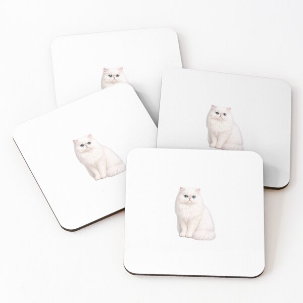 Item preview, Persian White Cat  designed and sold by BackgroundND.