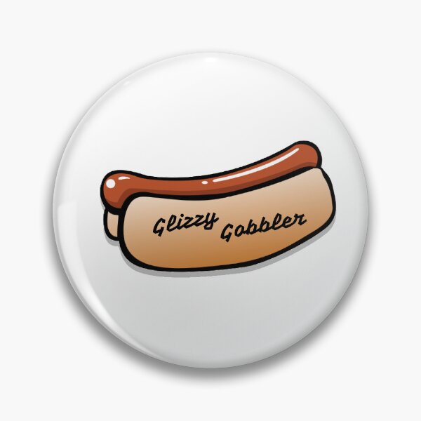 Item preview, Glizzy Gobbler Hotdog designed and sold by RosiesRedbubbleWork.