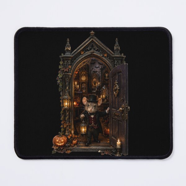 Item preview, Halloween Mouse Door | Haunted Miniature Manor Sticker designed and sold by GSizzle1.