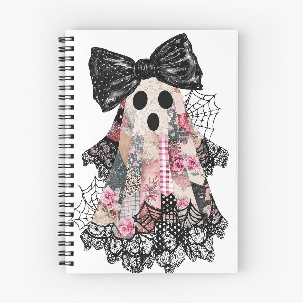 Item preview, Patchwork Ghost With Gothic Lace Bow designed and sold by KireVeronica.