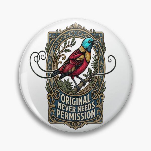 Item preview, Wilson's Bird of Paradise Original Never Needs Permission designed and sold by Max Store.