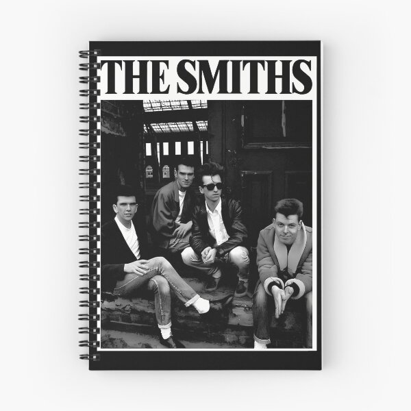 Item preview, The Smiths Black White Sitting Group Poster designed and sold by AlfonDouglas.