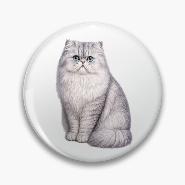 Item preview, Persian Silver Gray Cat  designed and sold by BackgroundND.