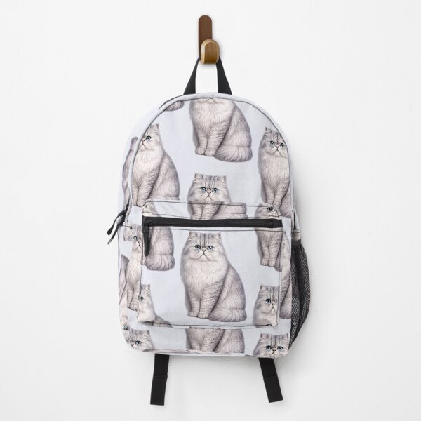 Item preview, Persian Silver Gray Cat designed and sold by BackgroundND.